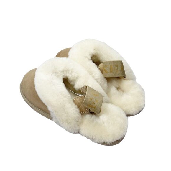 AUSTRALIA LUXE COLLECTIVE Genuine Shearling Slingback Mule Slipper  - Picture 4 of 7